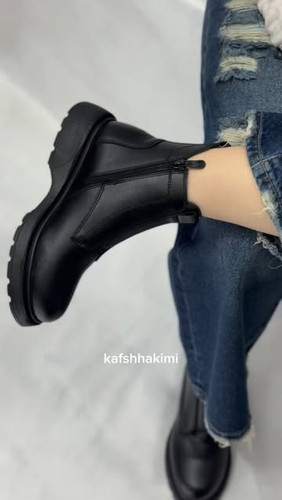 نیم بوت بغل زیپ